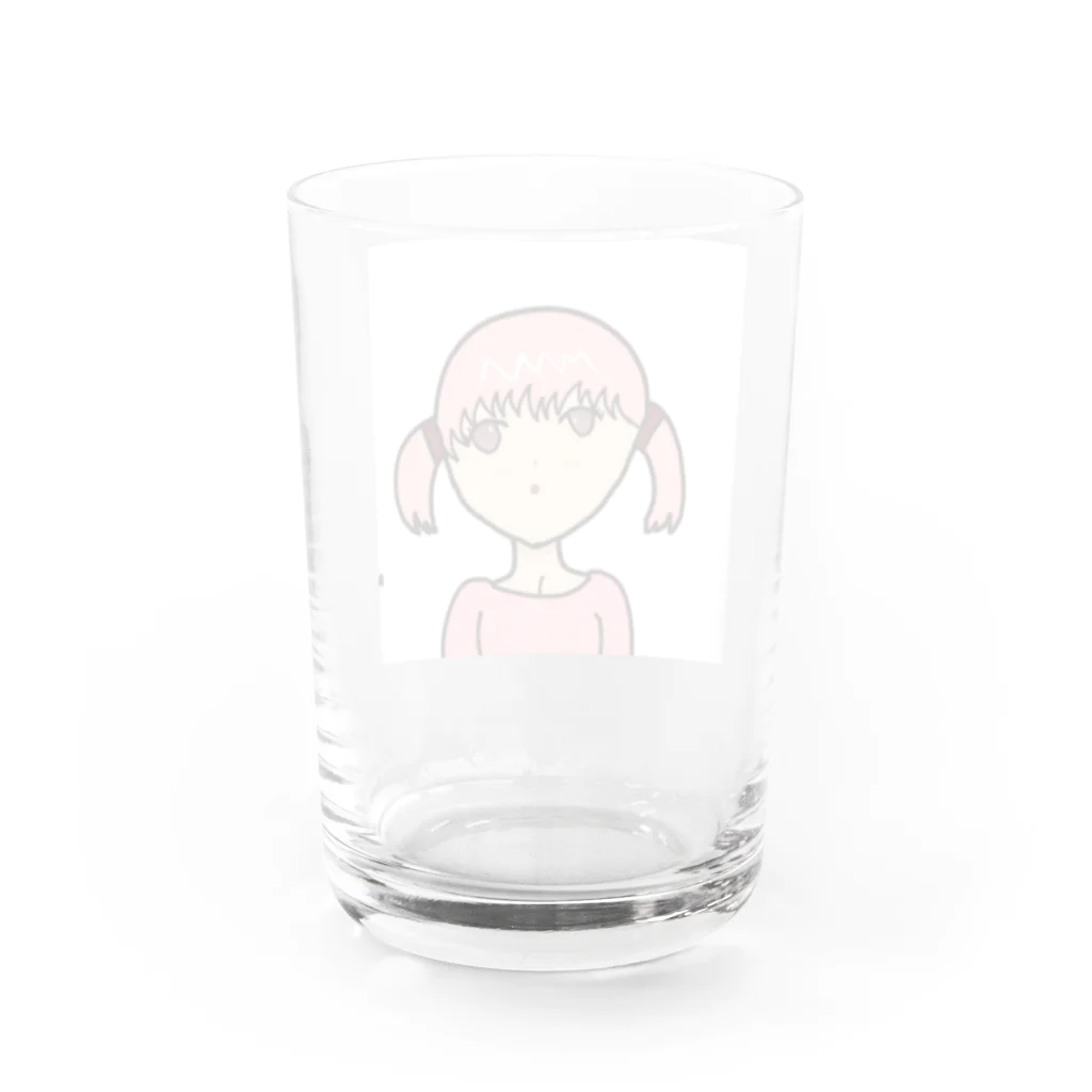 Boo のイラストバッグ Water Glass :back