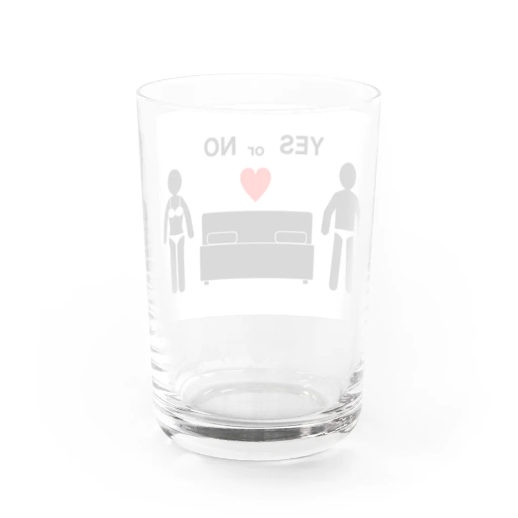 THE SHOP 「R」のイエスorノー? Water Glass :back