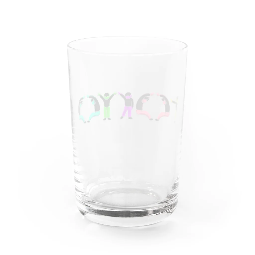 にしだまさひろのTOKYO boy Water Glass :back