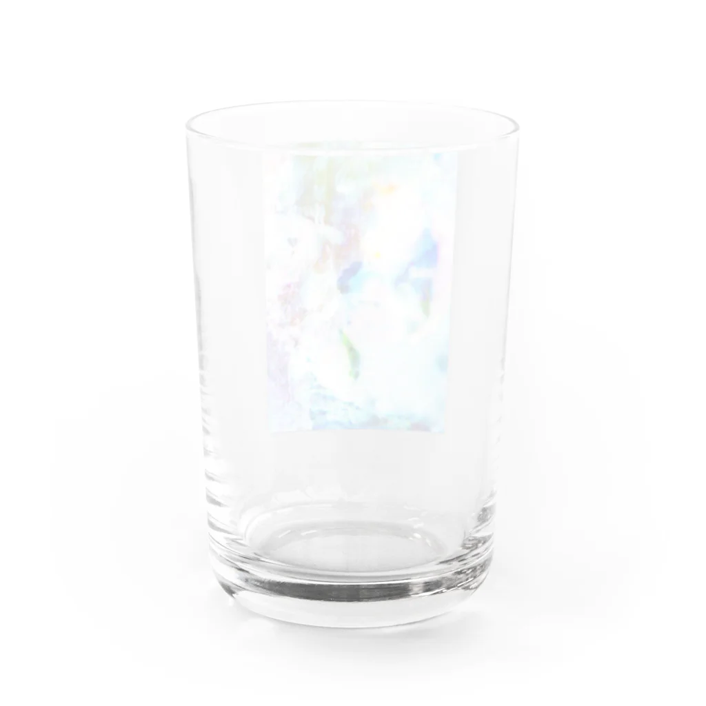 狗島のbule Water Glass :back