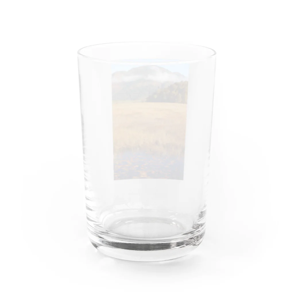 山のおみせやさんの燃ゆる Water Glass :back