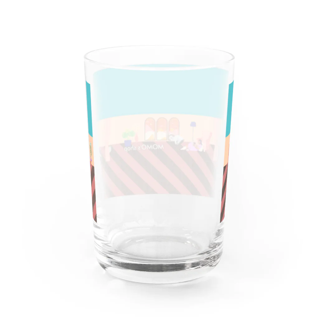 𝙈𝙊𝙈𝙊'𝙨 𝙎𝙝𝙤𝙥のMOMO's shop #03 Water Glass :back