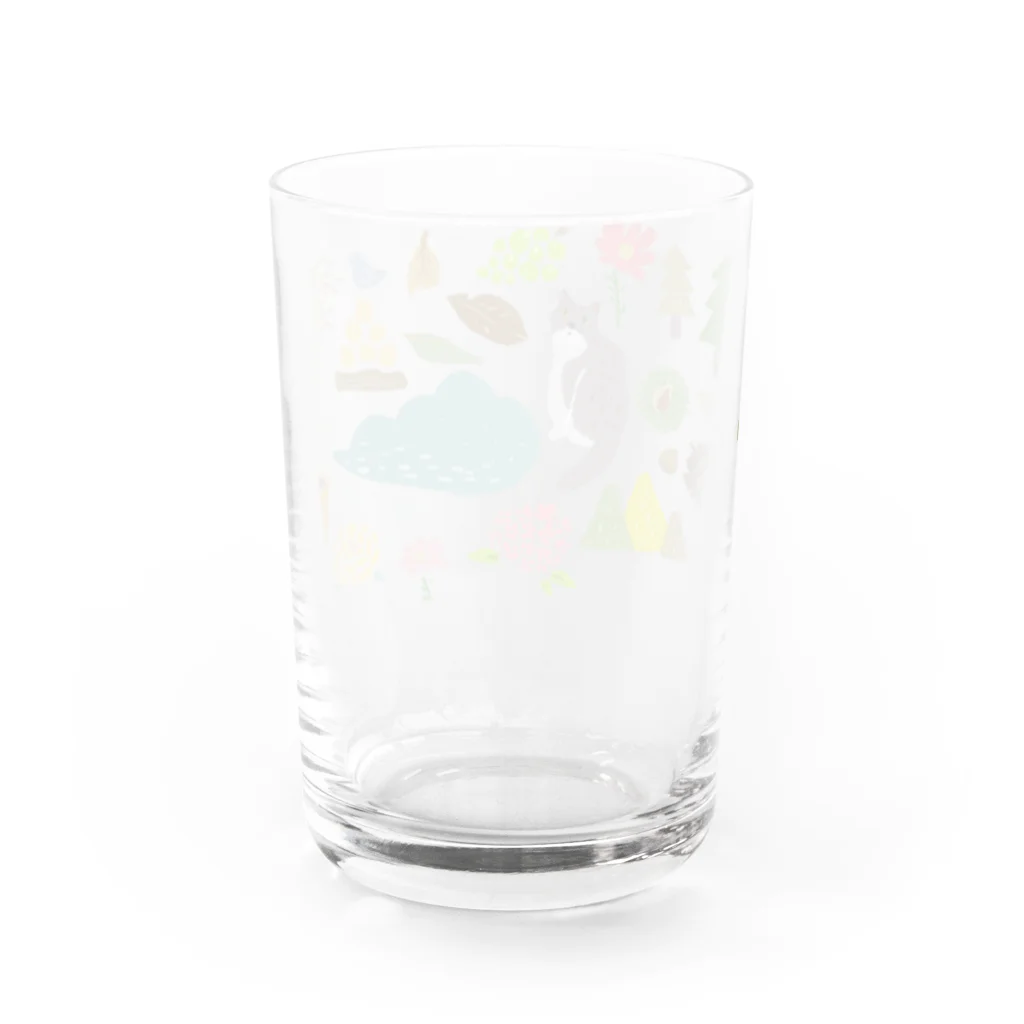 nekotomoの秋 Water Glass :back