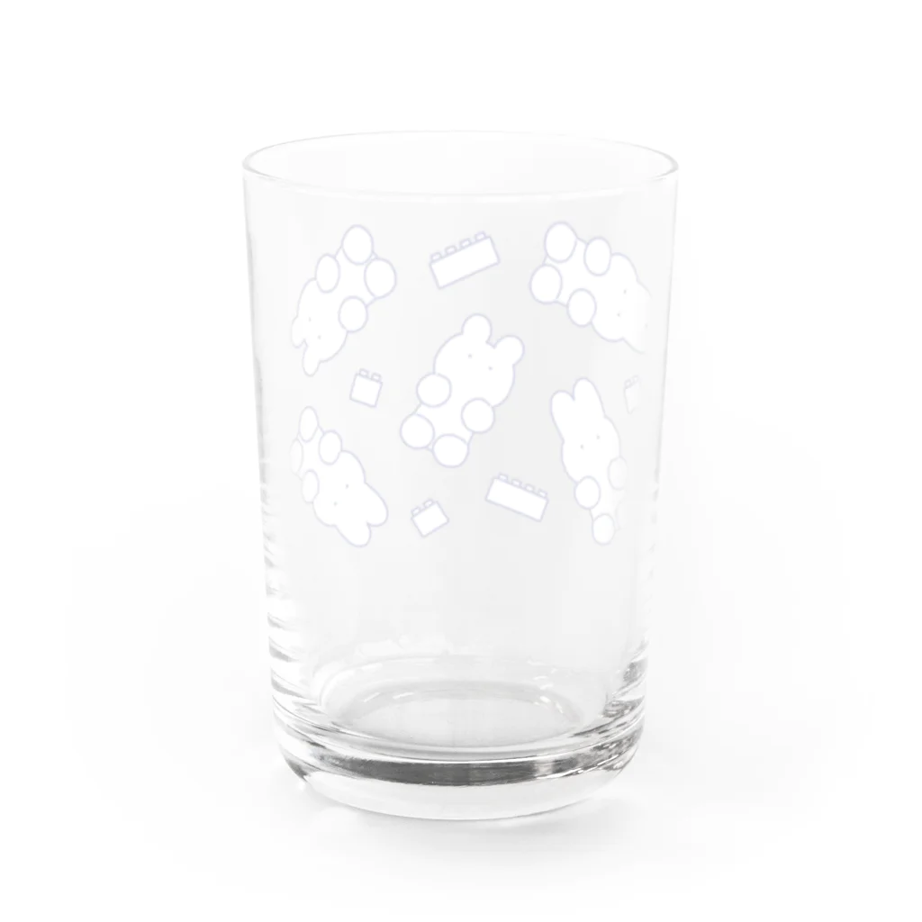 soratoのグミたち/白 Water Glass :back