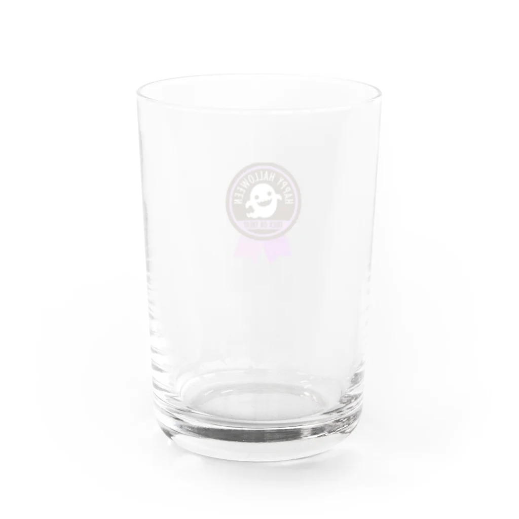 rimi0801のハッピーハロウィン👻グラス Water Glass :back