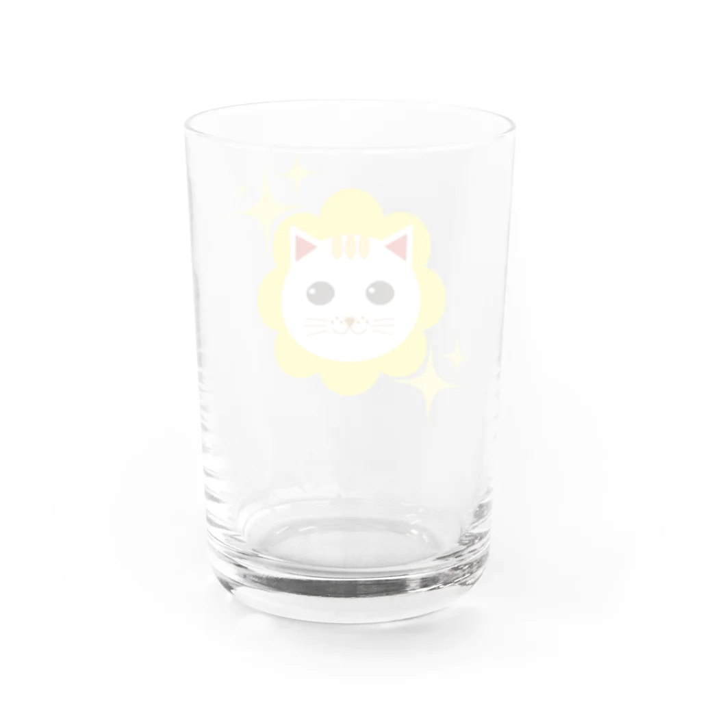 chicodeza by suzuriのきらきら招き猫 Water Glass :back