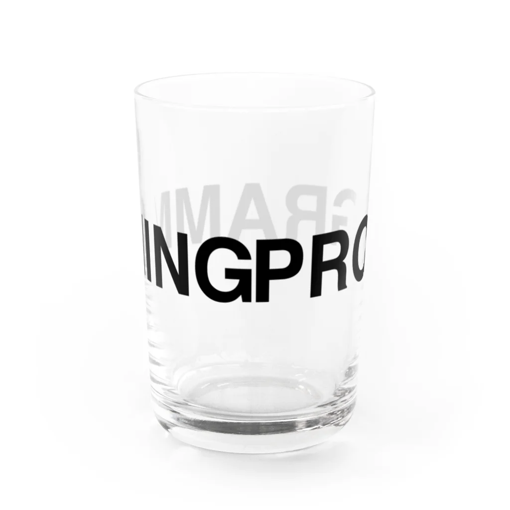 TOKYO LOGOSHOP 東京ロゴショップのPROGRAMMING-プログラミング- Water Glass :back