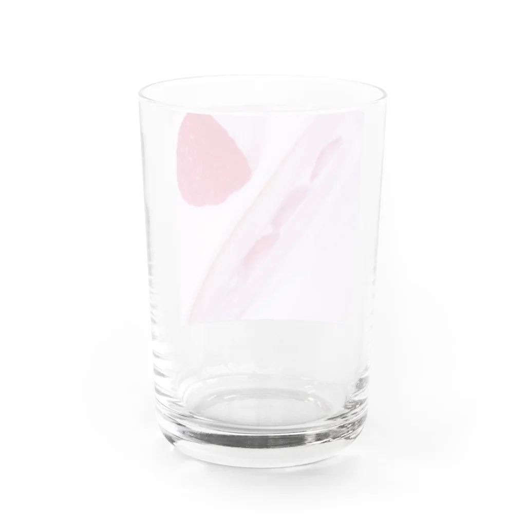 ココロのココロデザイン Water Glass :back