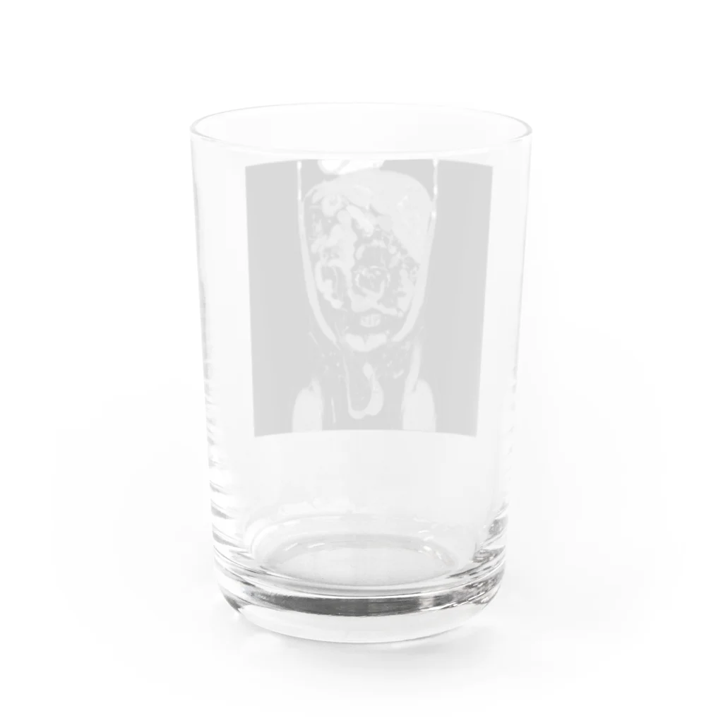 きゅうりやのCT スキャンした俺 Water Glass :back