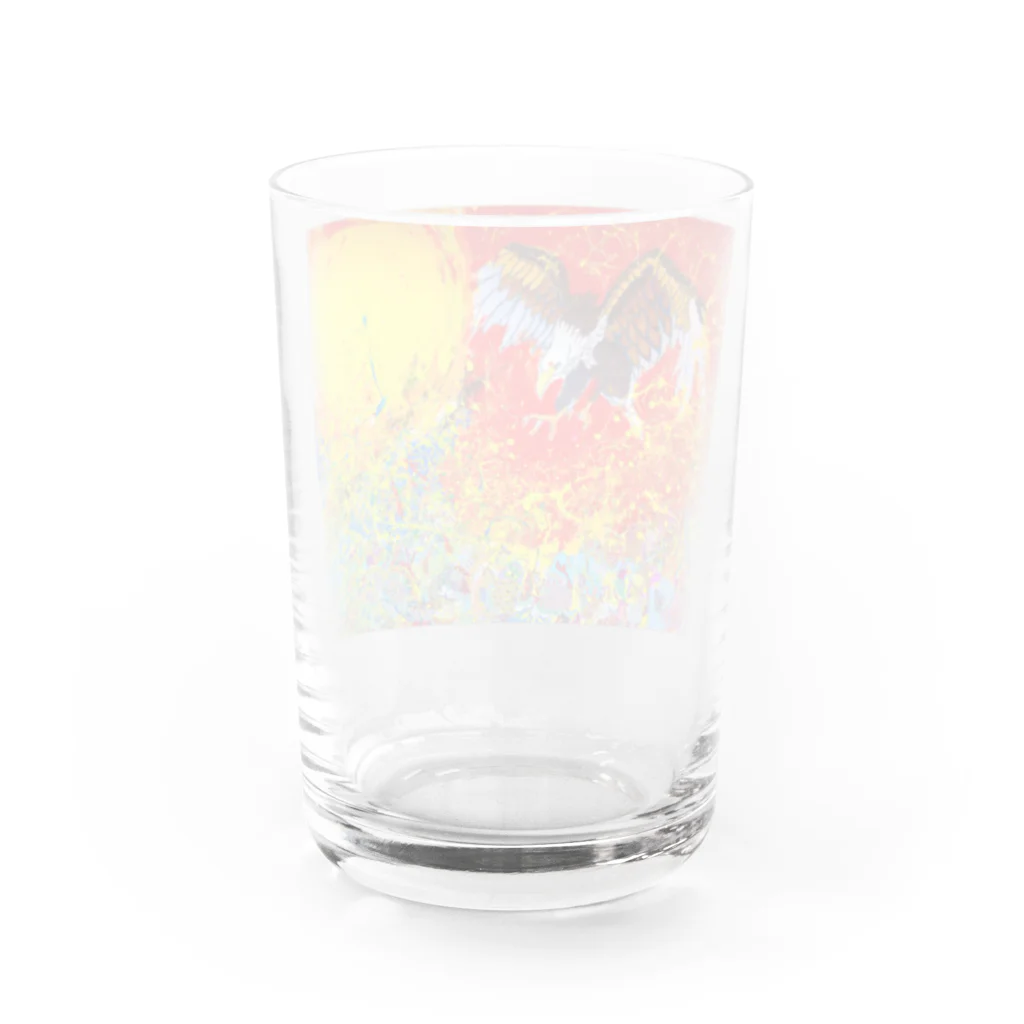 成宮成人のイーグルハイ Water Glass :back