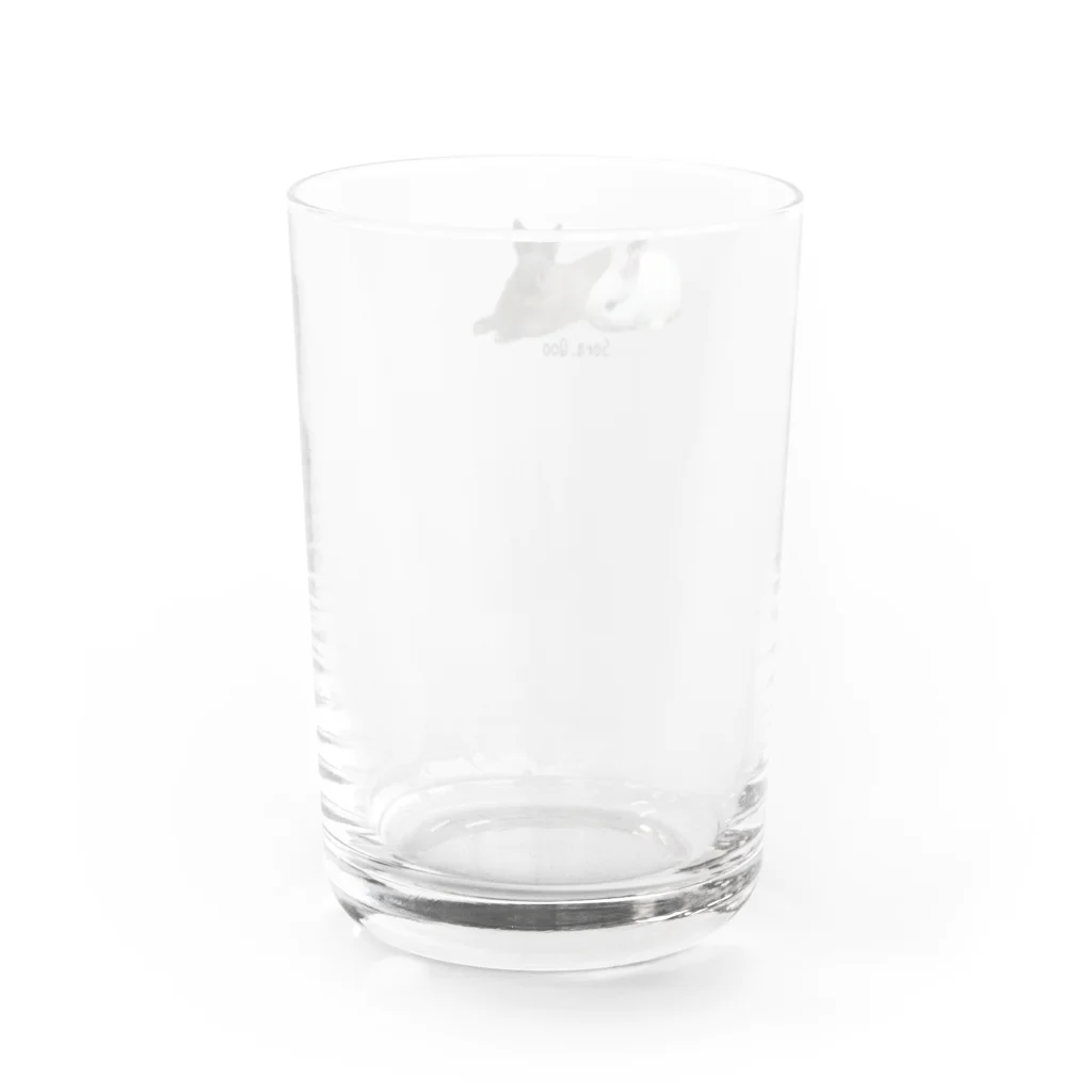 そらくーのそらくー Water Glass :back