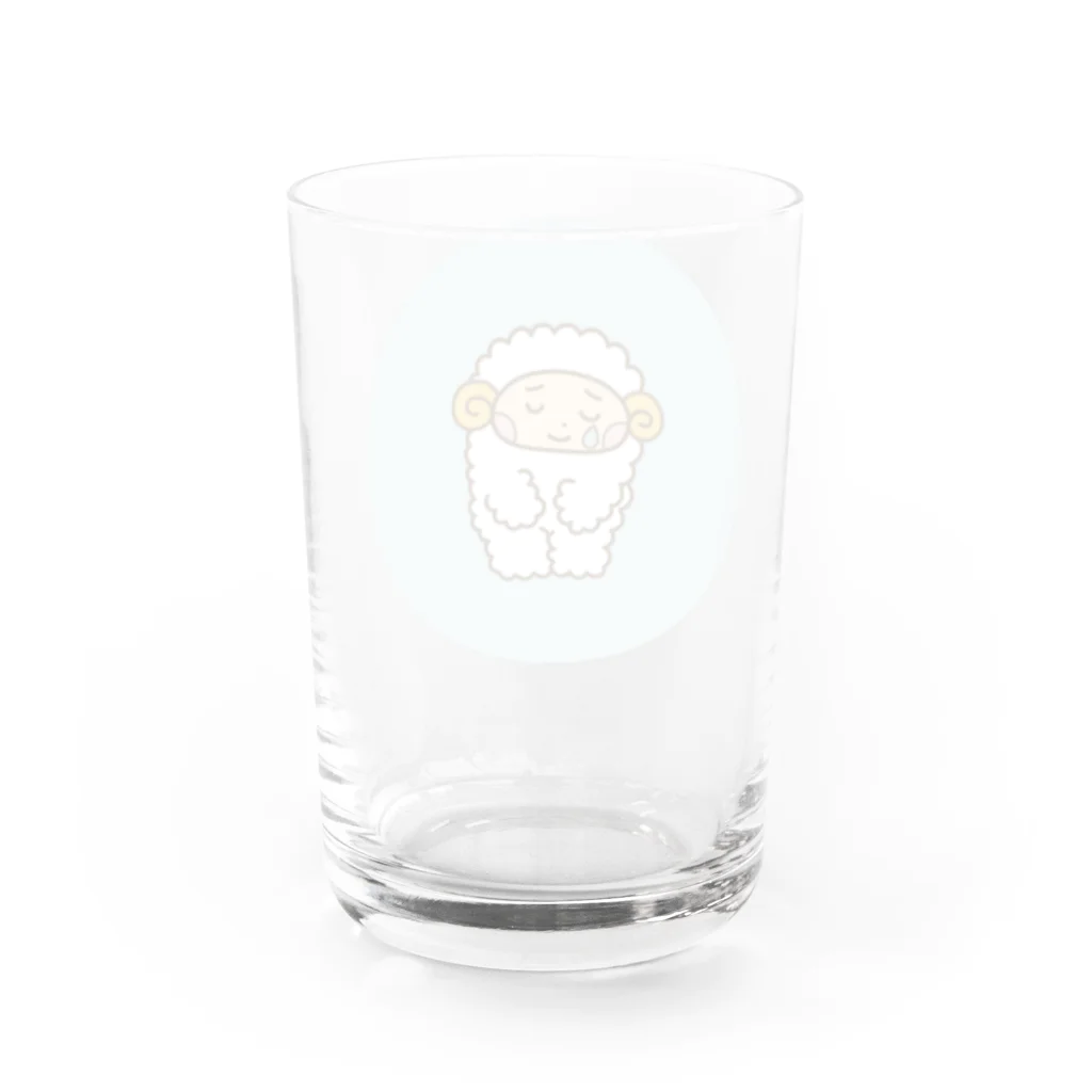 ひつじとぼくのひつじとぼく1 Water Glass :back