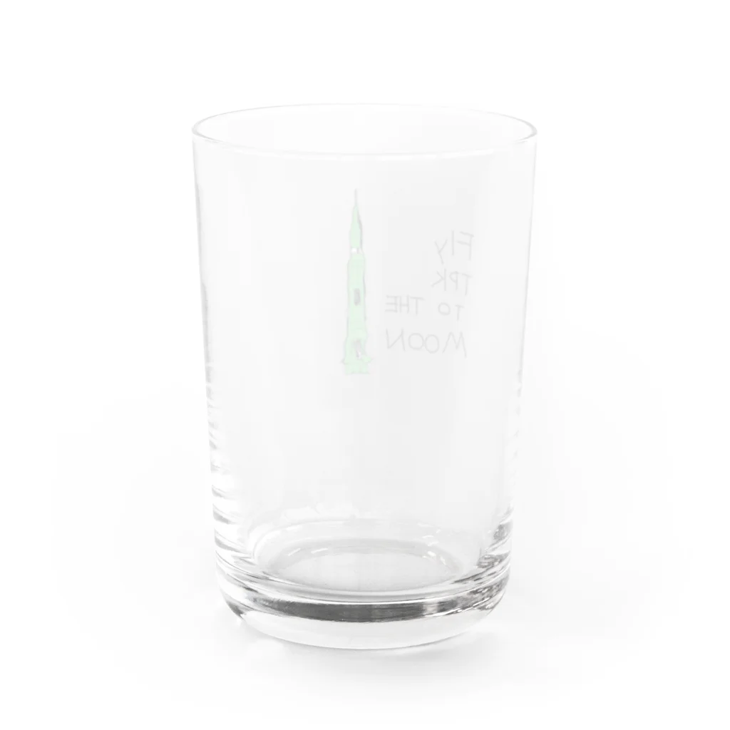 Store The DefrosterのFly TPK to the moon. Water Glass :back