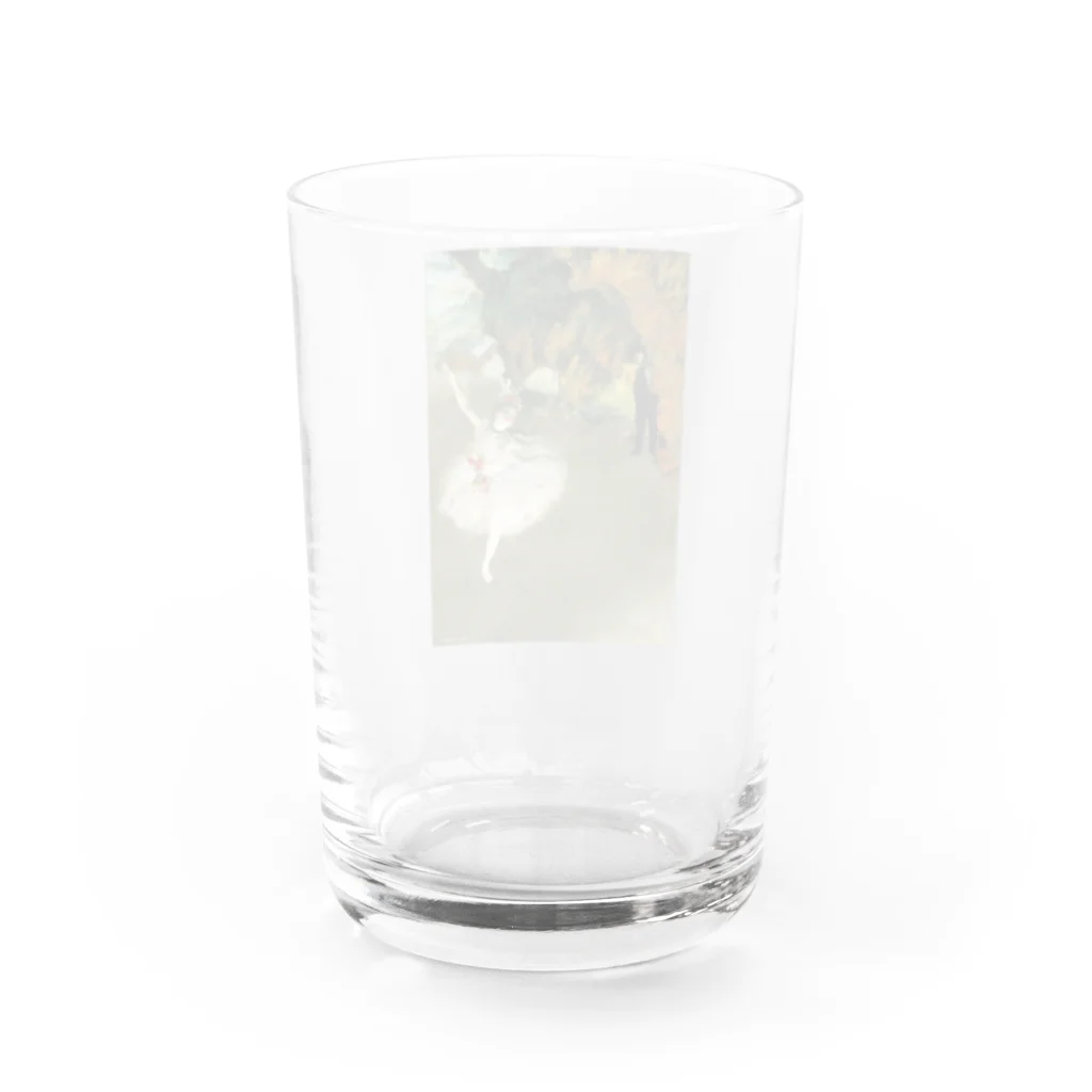 朝のバレリーナ Water Glass :back