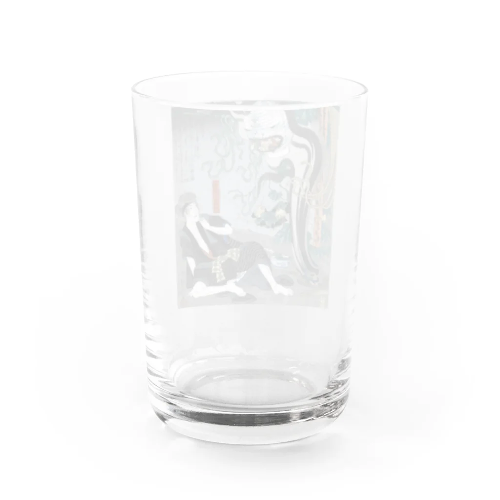 PALA's SHOP　cool、シュール、古風、和風、のお化け灯篭 Water Glass :back