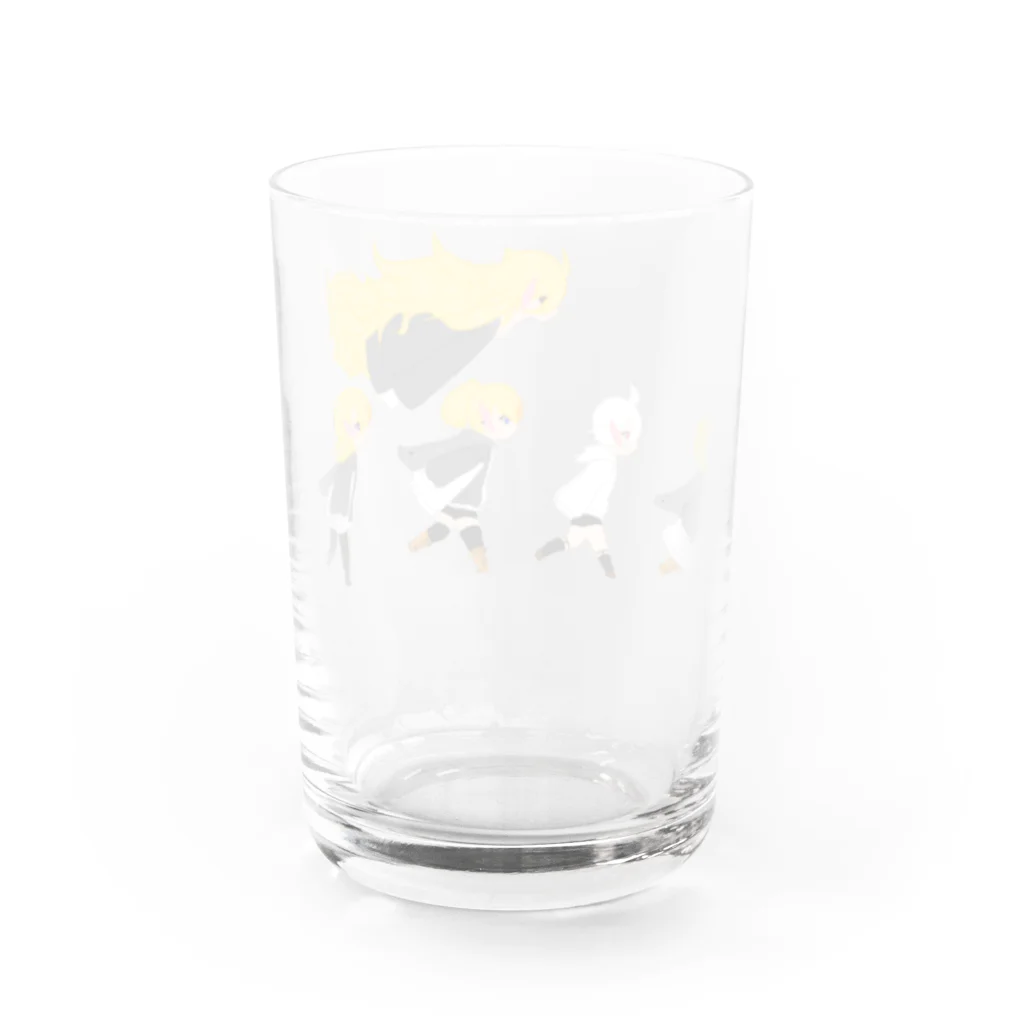 𓆛鮭蜂蜜🍯の走るよ闍魅くんｽﾞｯ Water Glass :back