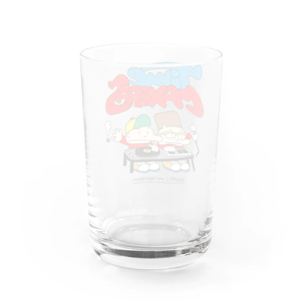 文字８フレッシュ！のT-MAX HOUSE PARTY glass Water Glass :back