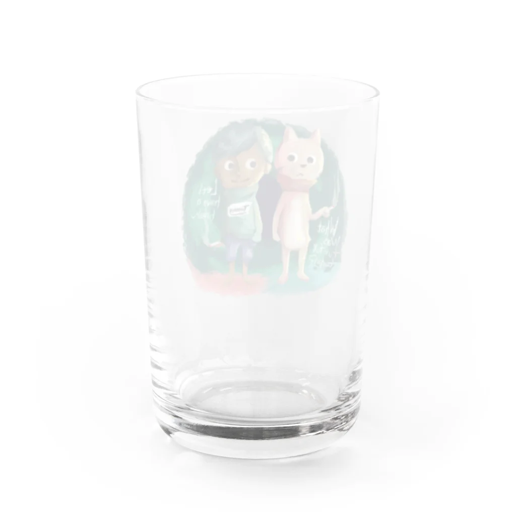 しょっぷトミィの黒い貴公子トミィくん Water Glass :back