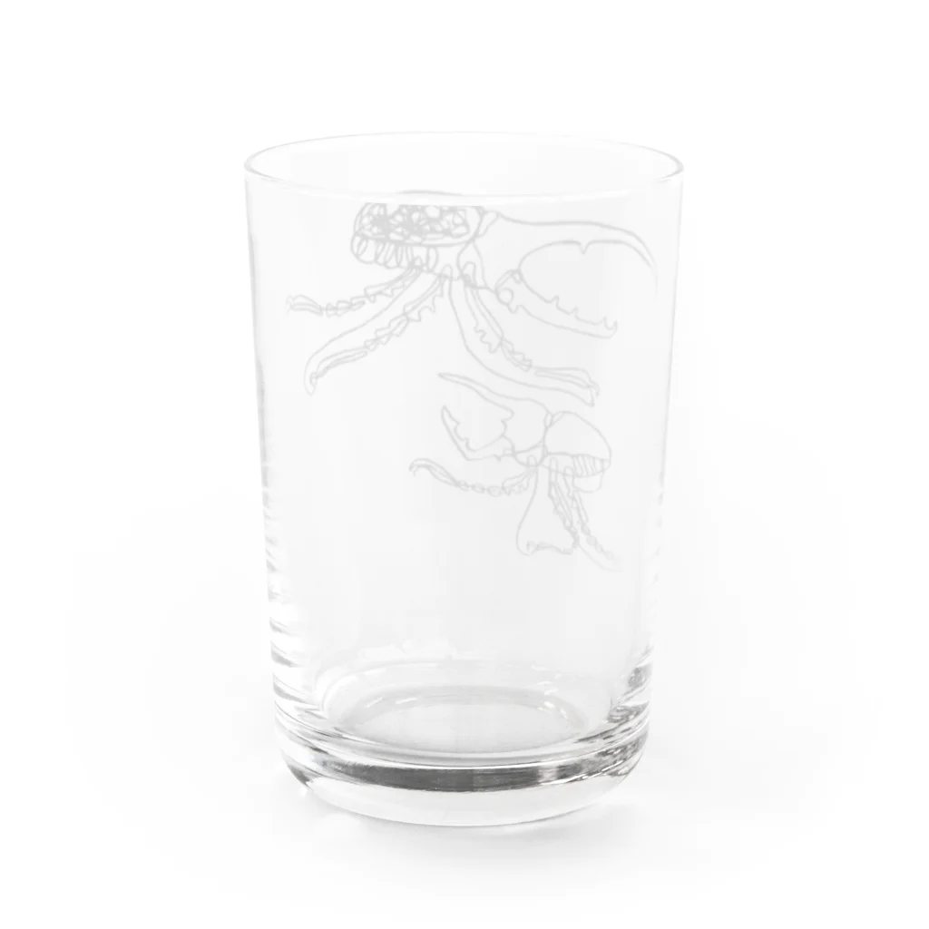 kinari-noのHITOKAKI グラス反対面