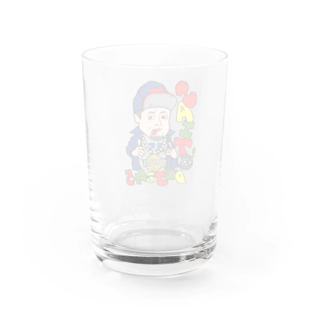 White Snake Crew 0827 公式ショップ【山口県岩国市】の斎藤道場45 Water Glass :back