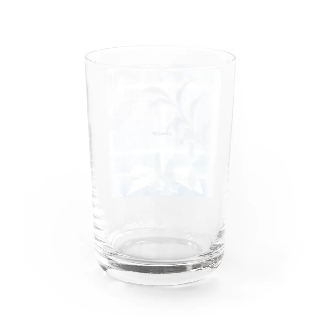 【ホラー専門店】ジルショップの絵画風プリンセスルーム(植物) Water Glass :back