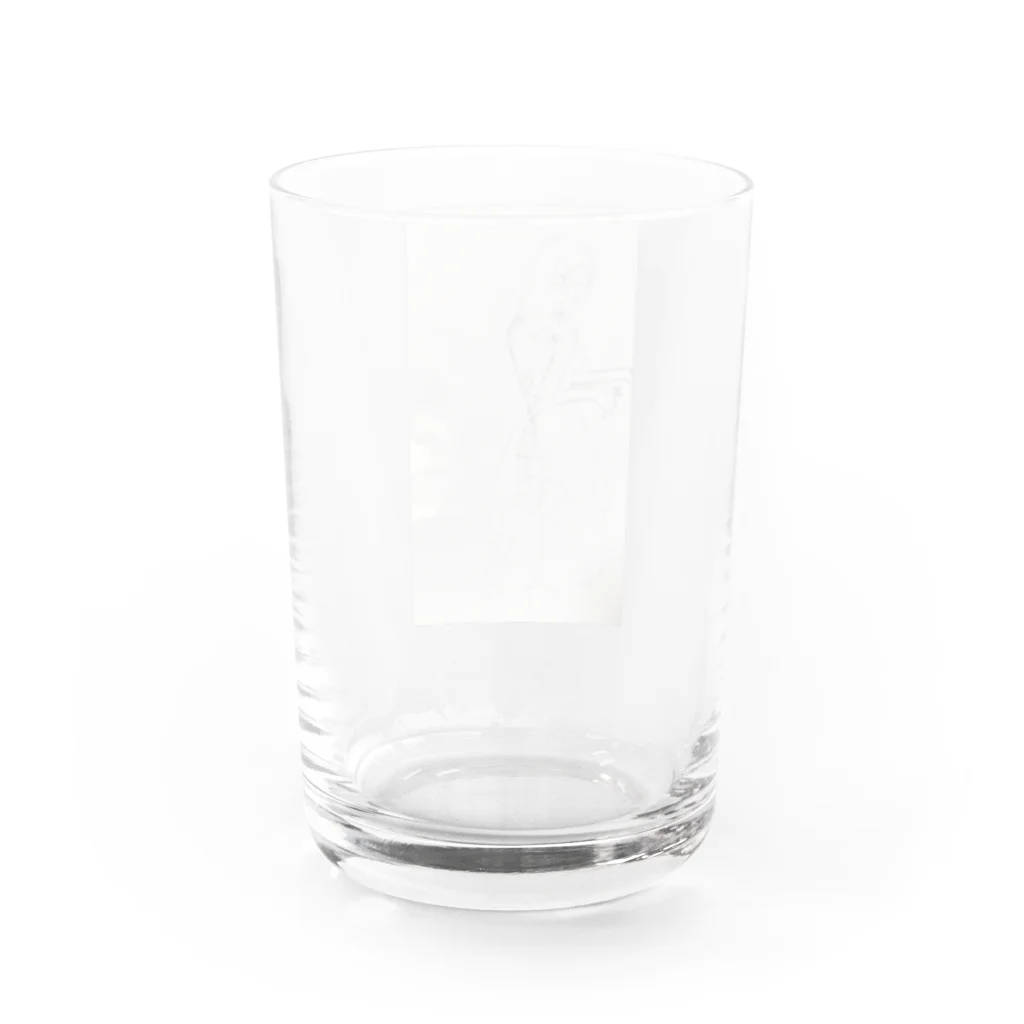 honey bunnyのドレス 、後ろ姿 Water Glass :back