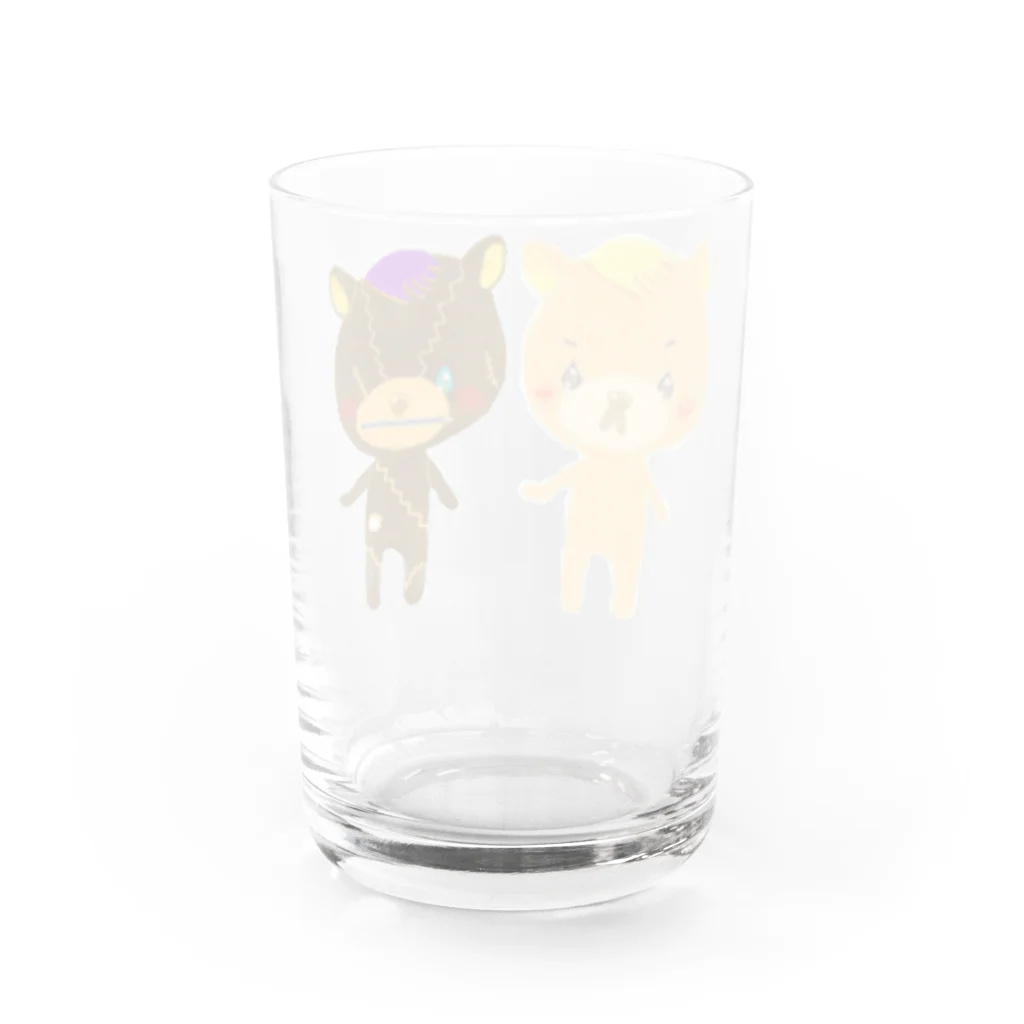 くまのマーク&マクセニのくまのマーク＆マクセニ Water Glass :back