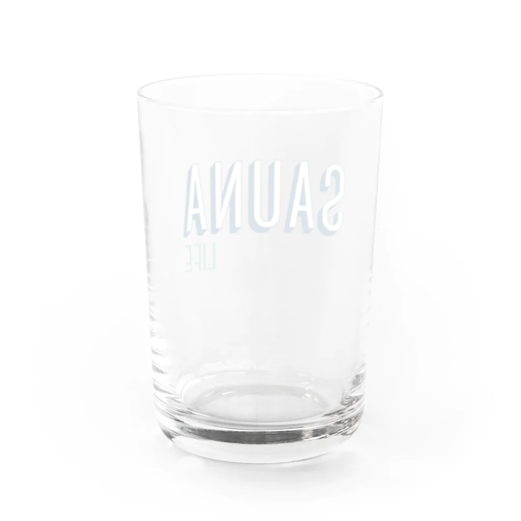 SNOW LIFE JOURNEYのSAUNA LIFE サウナライフ。 Water Glass :back