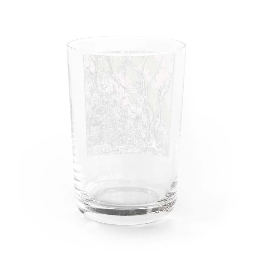 Talisman Baroqueのヘンナコの森 Water Glass :back