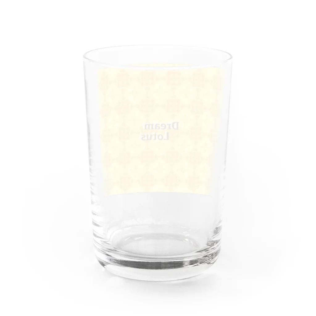 浅木昴の黄色い夢 Water Glass :back