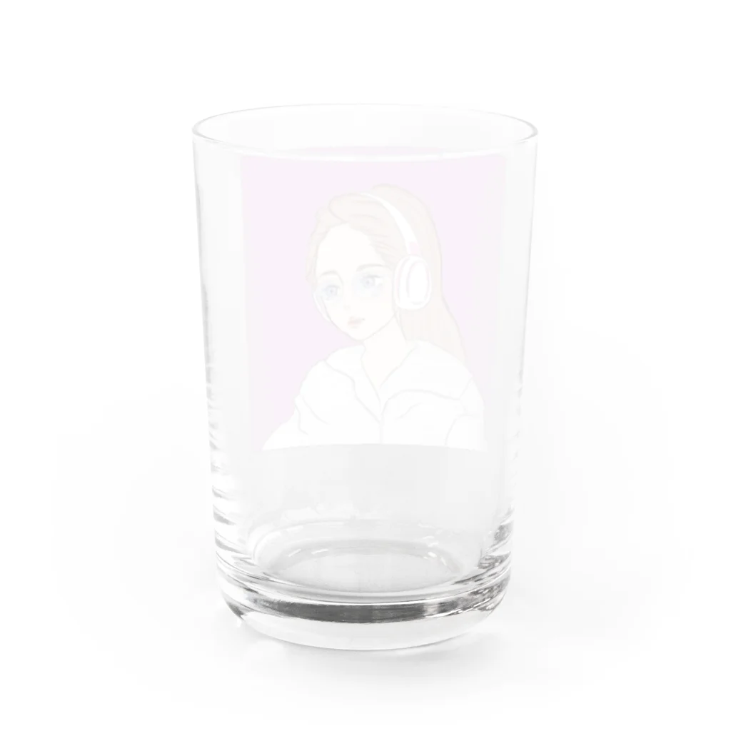 𝙻𝚞𝚗𝚊の韓国女の子 Water Glass :back