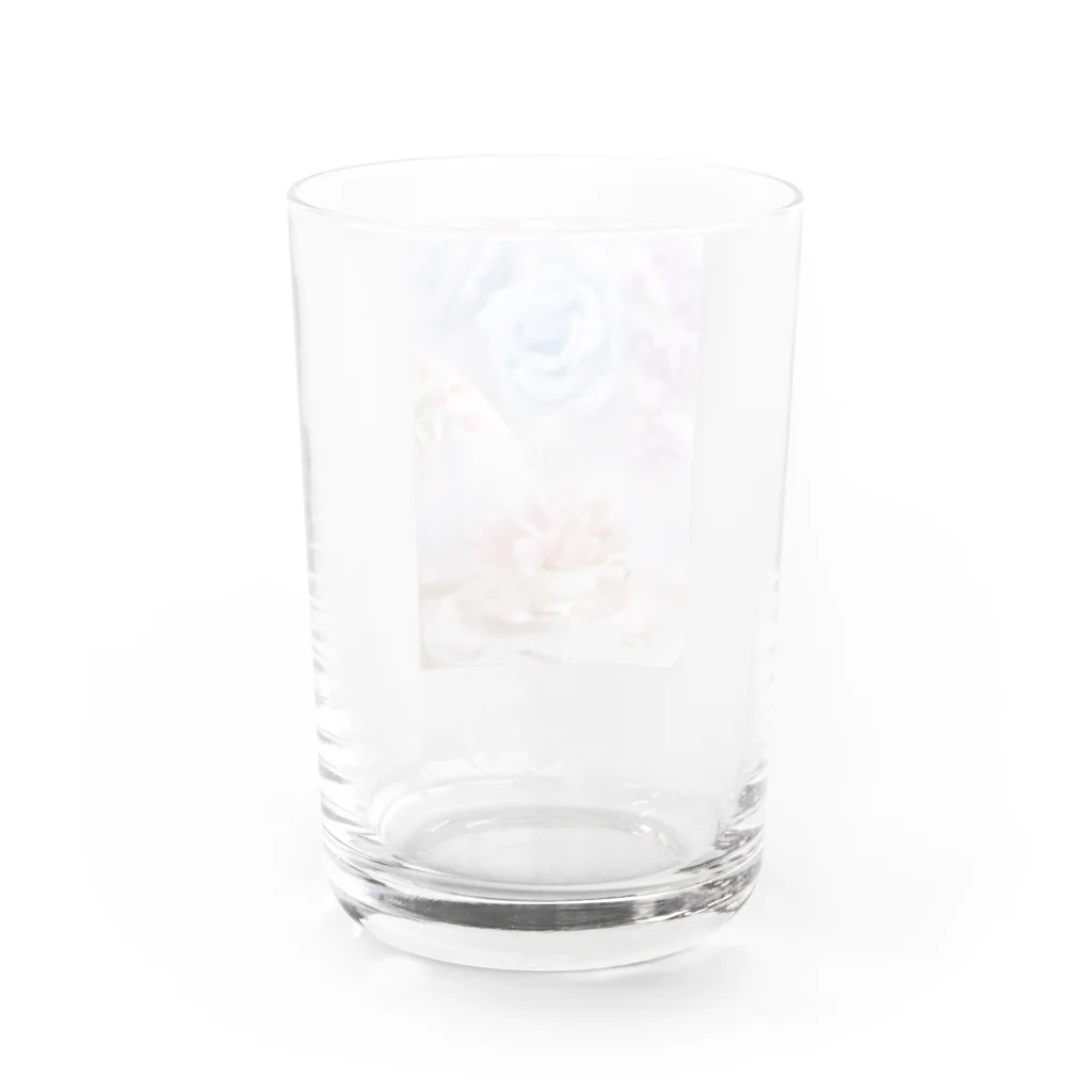 【ホラー専門店】ジルショップの上品な花々 Water Glass :back