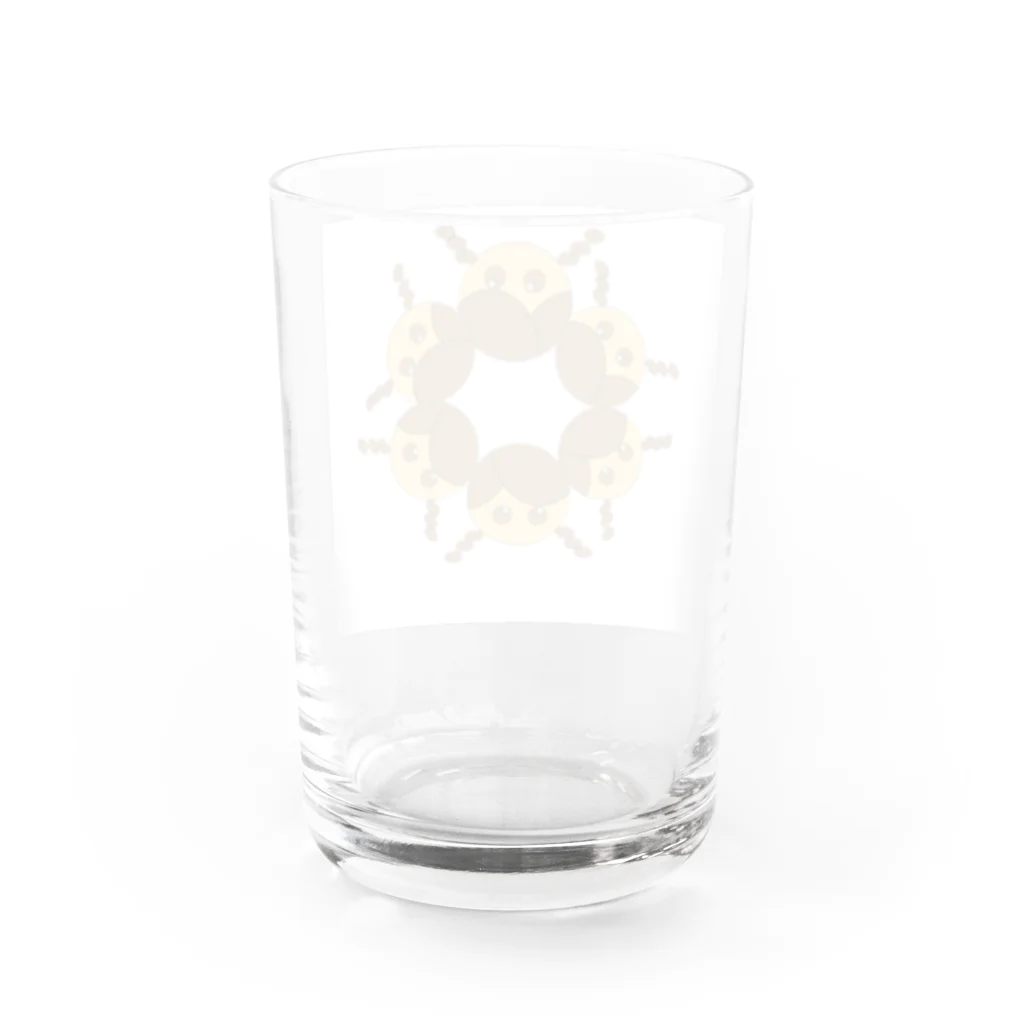 Viquのまんまるまるこちゃん Water Glass :back