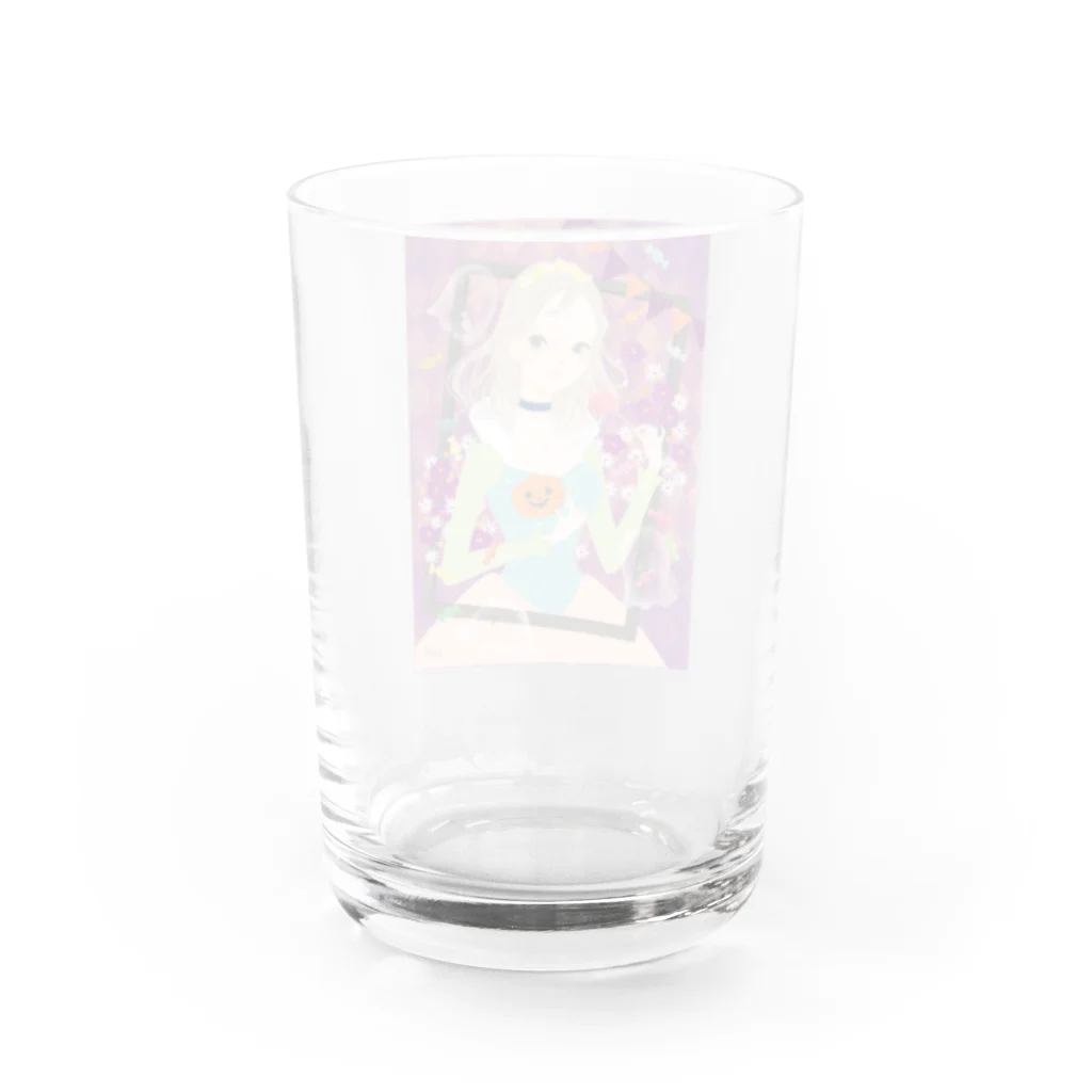 岩本しょうこのハロウィン Water Glass :back