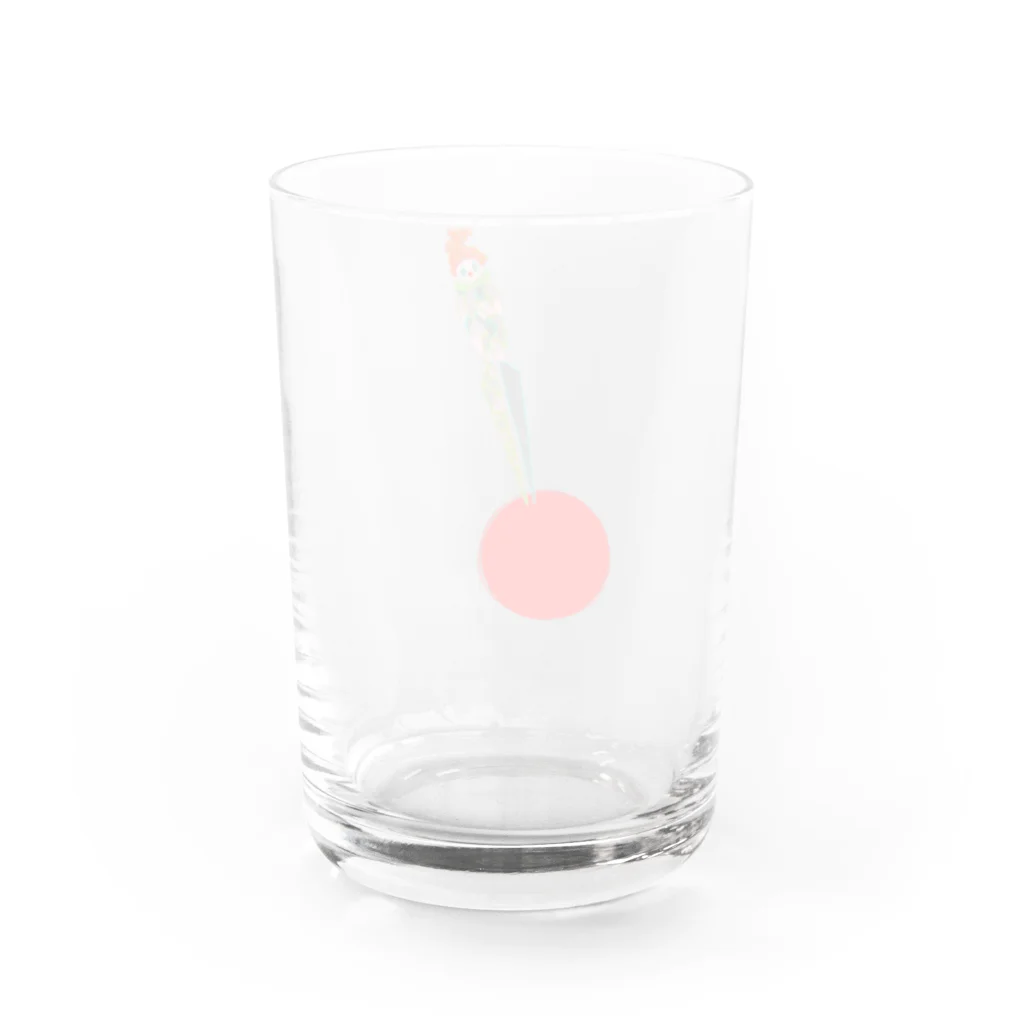 向日葵のピエロ ver.終幕 Water Glass :back