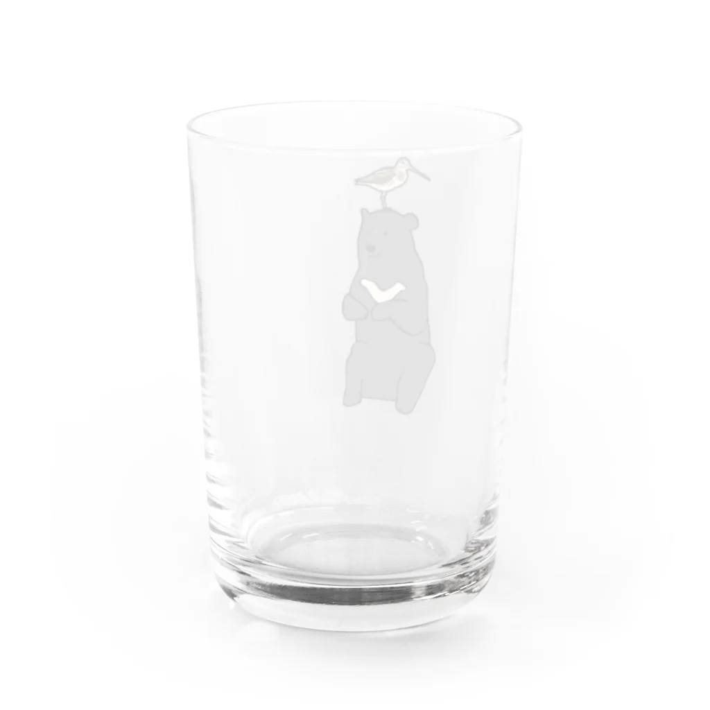 カモシカ亭の仲良し狩猟鳥獣！ Water Glass :back