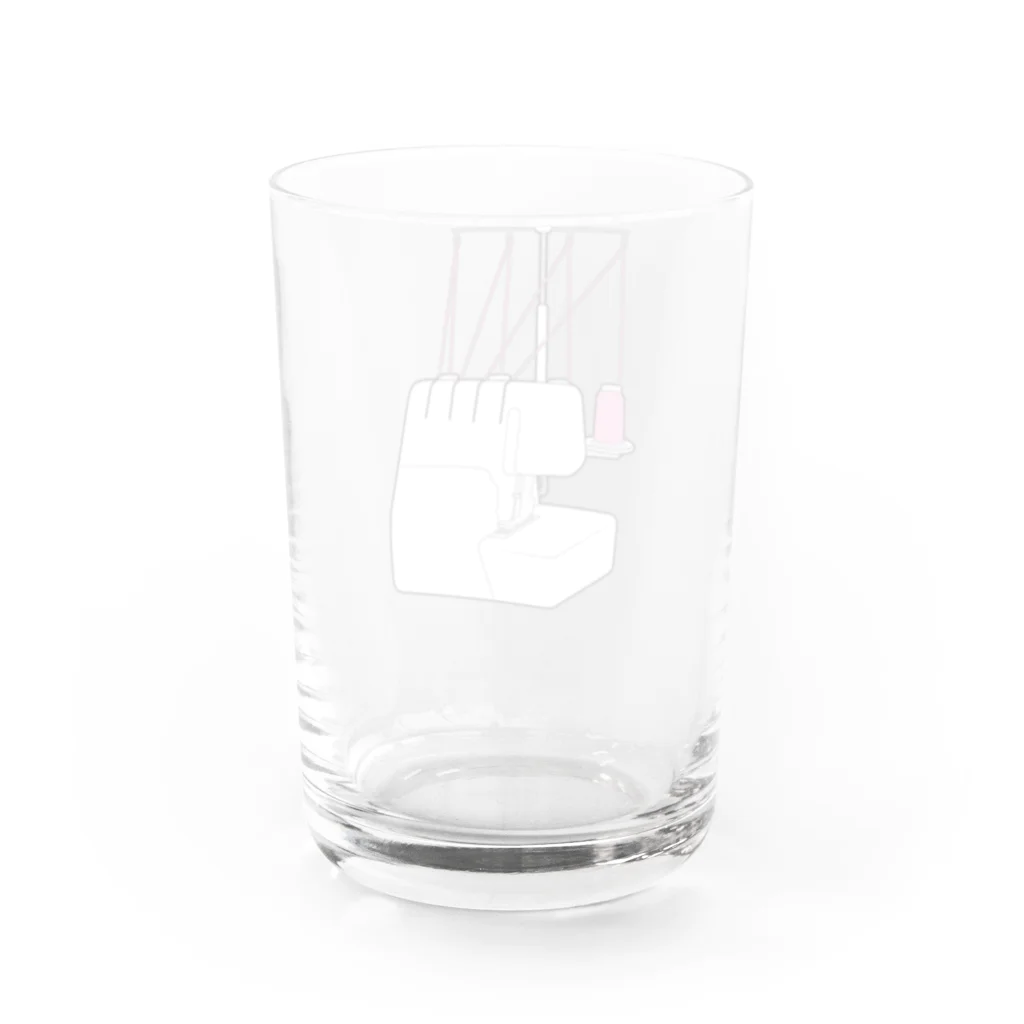 服の作り方と型紙うさこの洋裁工房の洋裁好きさん、憧れの4本ロックミシン Water Glass :back