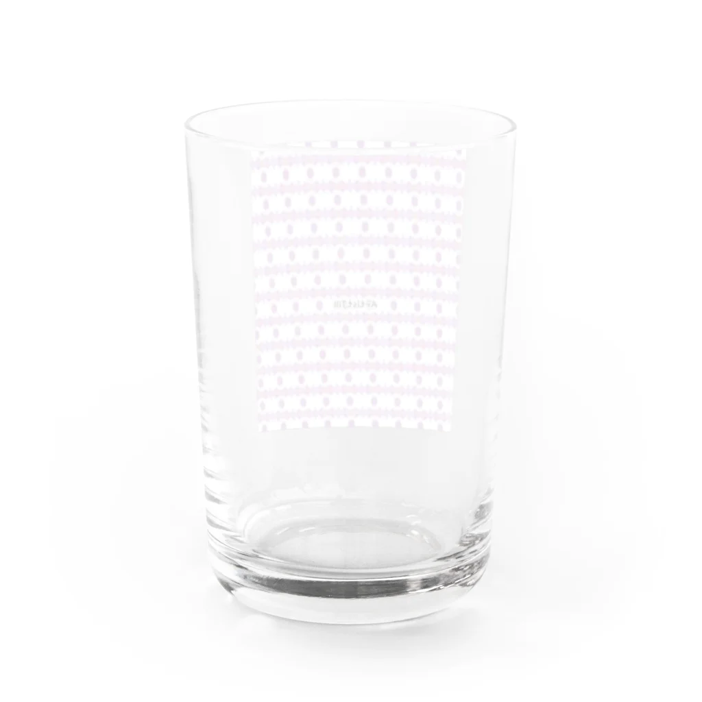 【ホラー専門店】ジルショップの苺ピンクちゃん(縦長) Water Glass :back