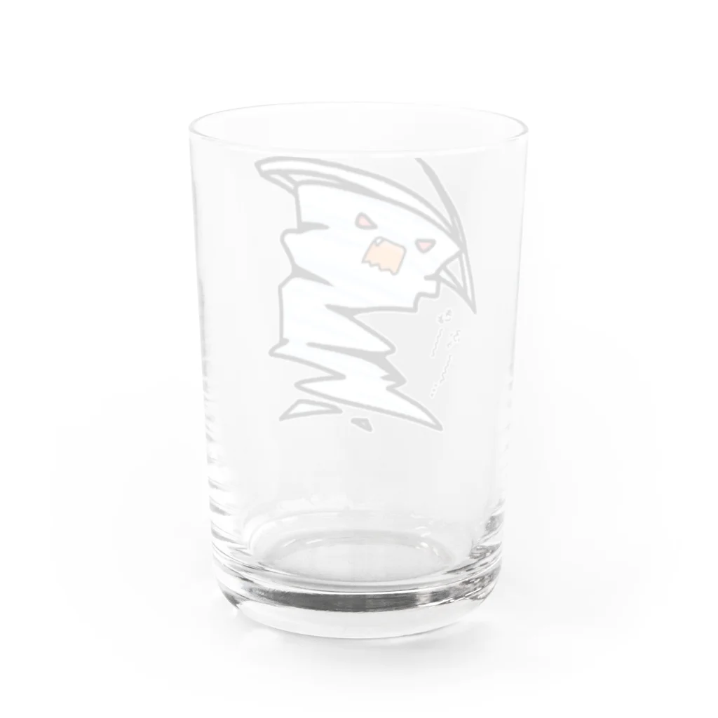 ゆるれあのきょうふのきょうふう Water Glass :back