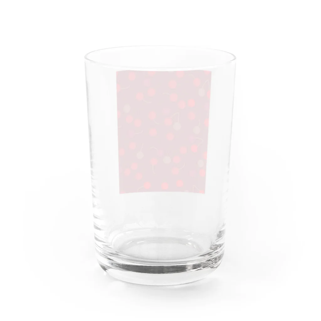 芋屋の桜桃グッズ Water Glass :back