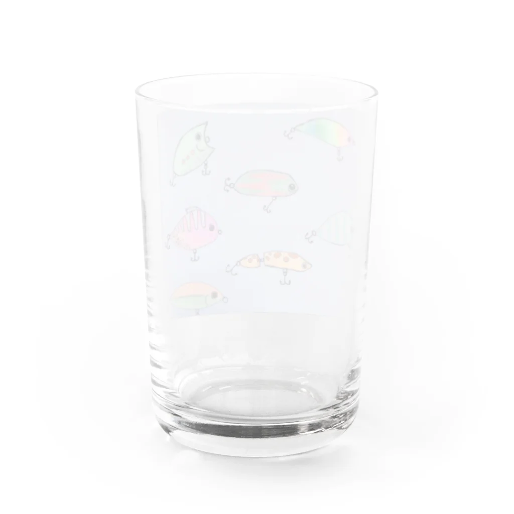 Wakaの可愛いルアーデザイングッズ Water Glass :back