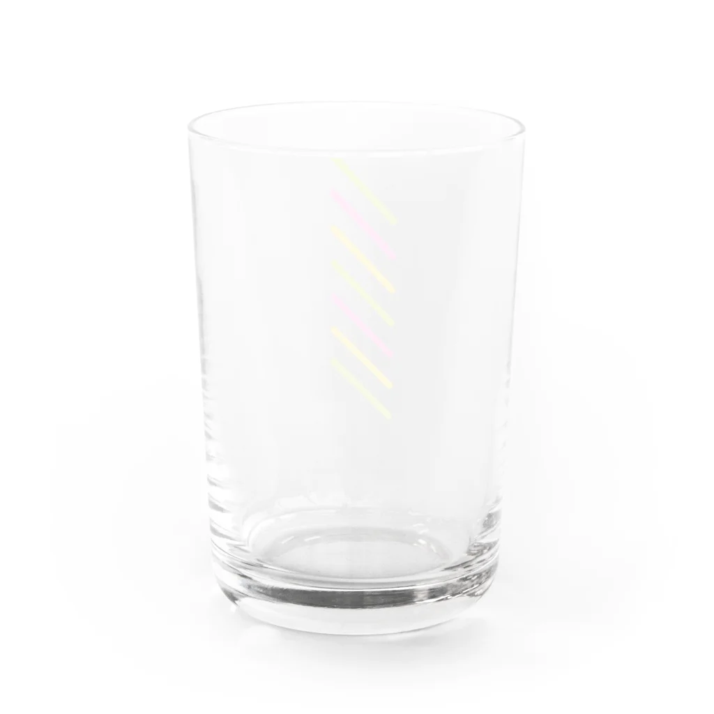 きりんのナナメ Water Glass :back