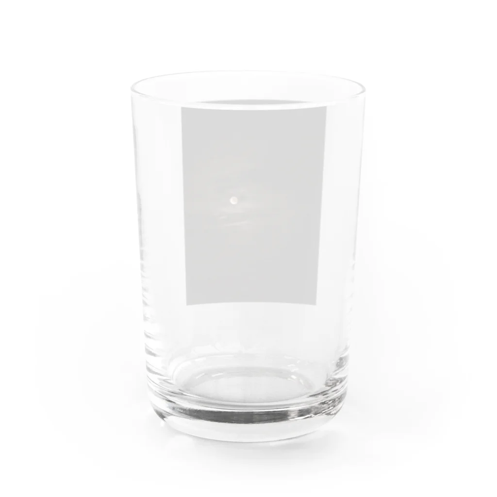 Butterの夜月 Water Glass :back