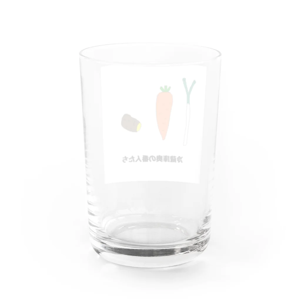 はるたんの冷蔵庫の奥の番人たち Water Glass :back