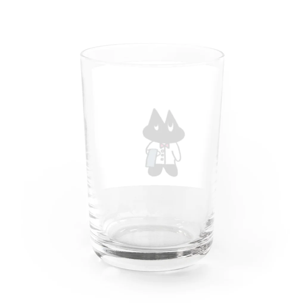 ネオンくんのネオンくん うわの空 Water Glass :back