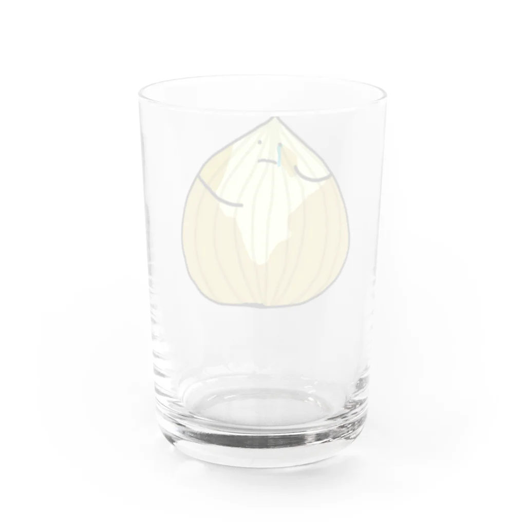 ＋Whimsyの泣きたまねぎ Water Glass :back