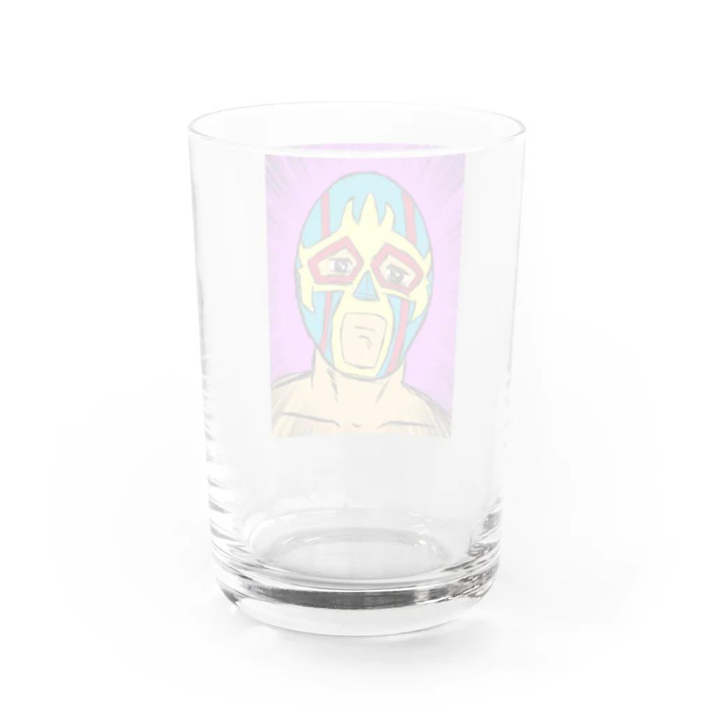 もも3つのエル・アディオス Water Glass :back