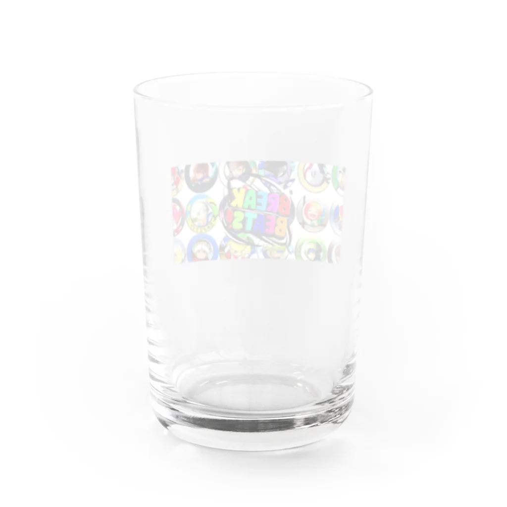 バトル エアホッケー ブレイクビーツ!【公式グッズ】のブレイクビーツ!グラフィックス Water Glass :back