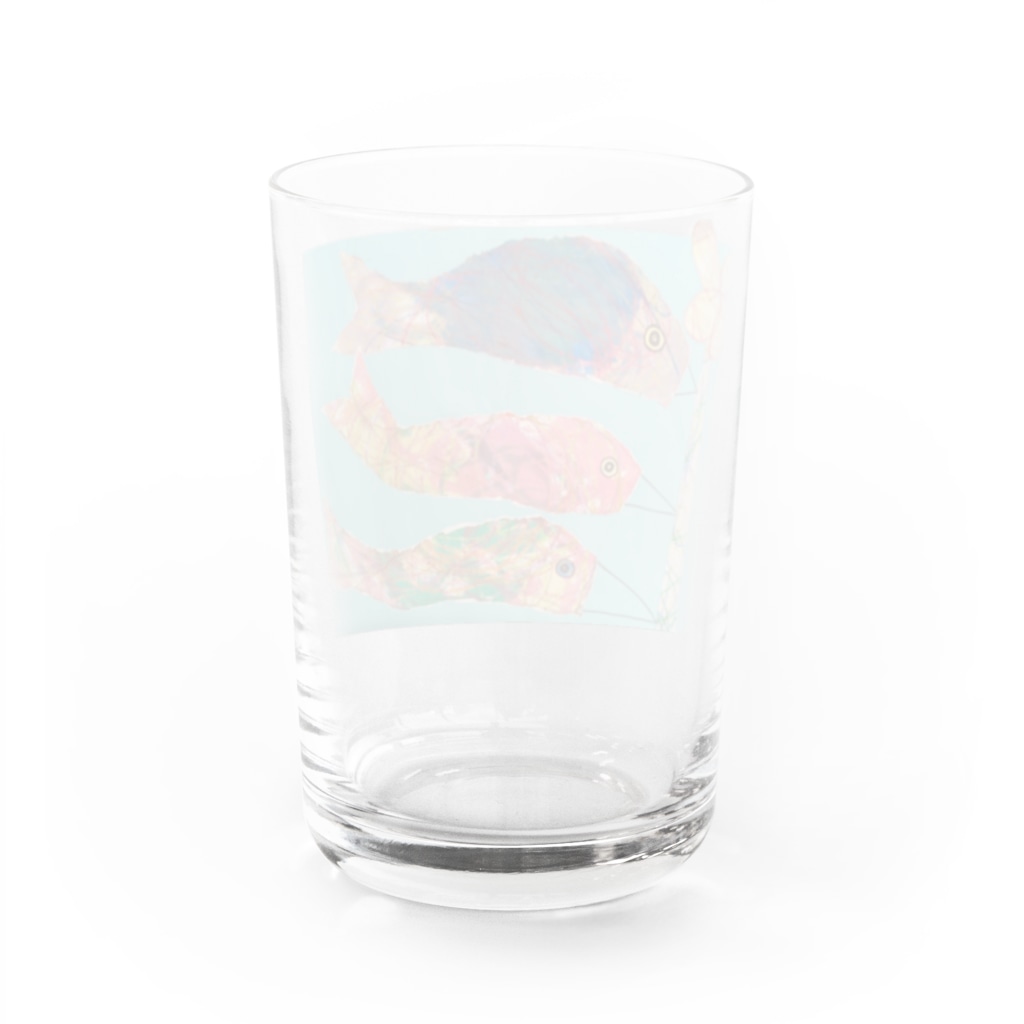 futaba_npoの泳ぐこいのぼり Water Glass :back
