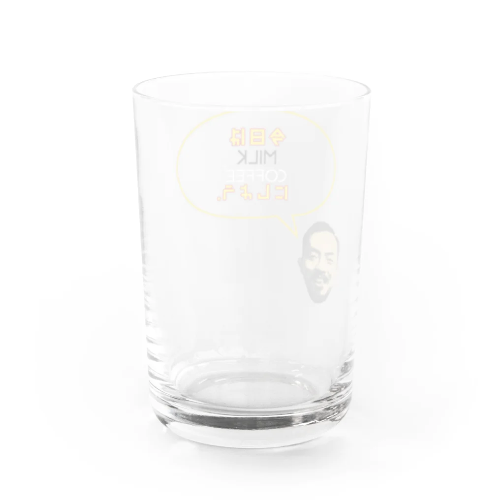 by Far 公式ショップの沼っちグラス　MILK or COFFEE Water Glass :back